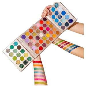Veronni 65 color Glitter Eyeshadow Palette - Multicolor